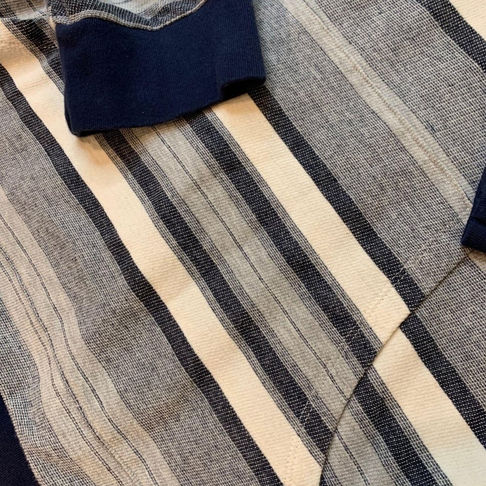 Sol Angeles Textured Striped Drawstring Hoodie - Picture 8 of 9